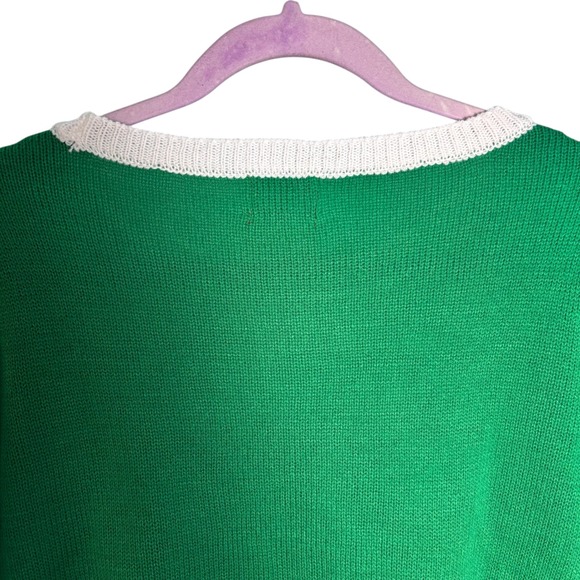 Joyland Green Corgi Christmas Sweater Ugly Holiday Sweater Women Size Medium - Picture 5 of 8